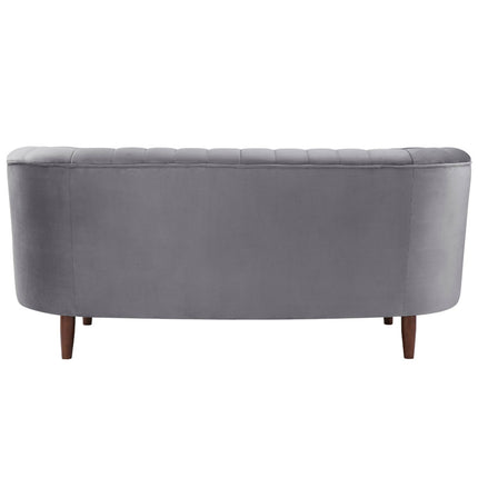 ACME LV00167 Millephri Gray Loveseat  3