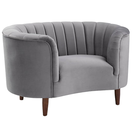 ACME LV00168 Millephri Gray Chair  1