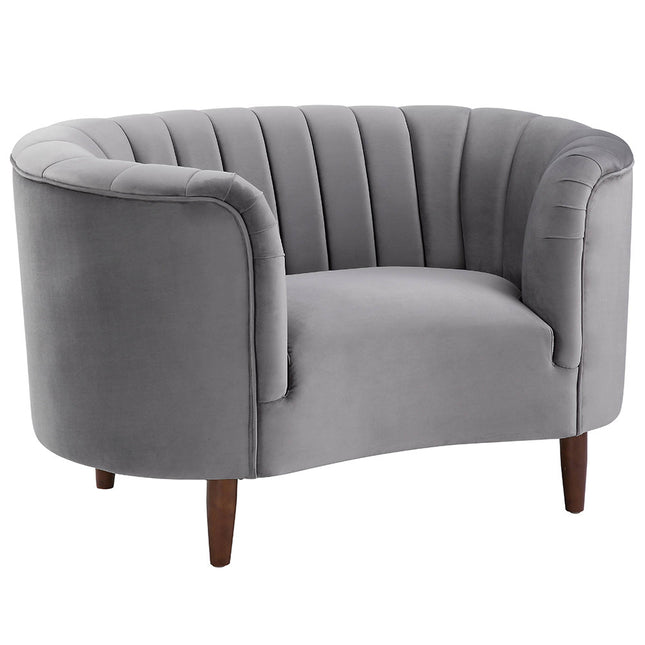 ACME LV00168 Millephri Gray Chair  1