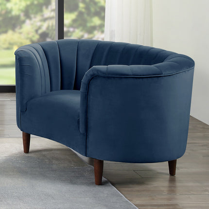 ACME LV00171 Millephri Blue Chair