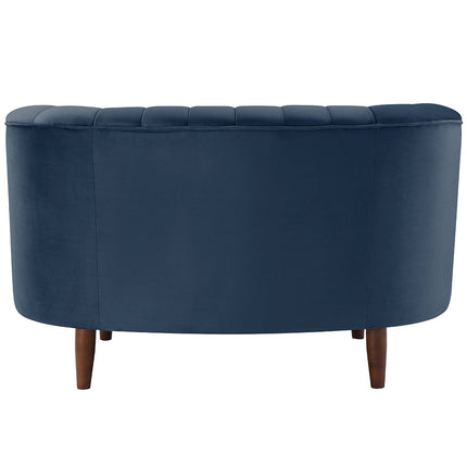 ACME LV00171 Millephri Blue Chair  3