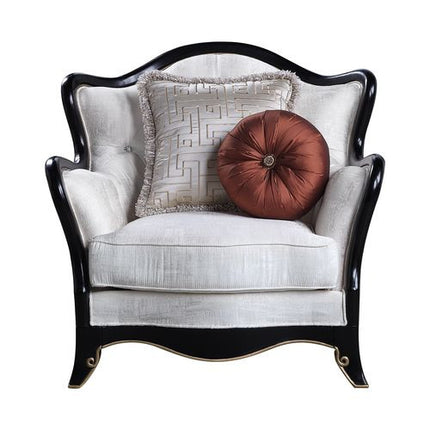 ACME LV00253 Nurmive Chair with 2 Pillows  1