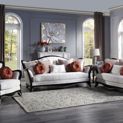 ACME LV00253 Nurmive Chair with 2 Pillows  4