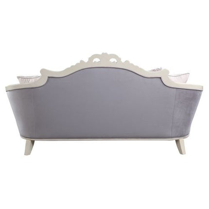 ACME LV00254 Galelvith Sofa with 6 Pillows  3