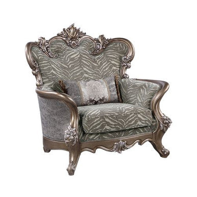 ACME LV00301 Elozzol Chair with 1 Pillow ACME Furniture