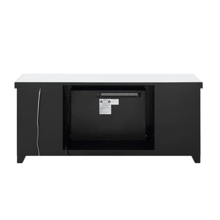 ACME LV00315 Noralie TV Stand with Fireplace  3