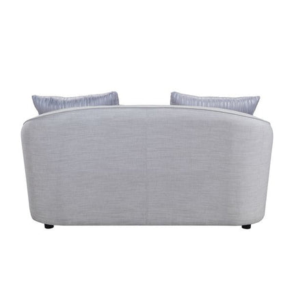 ACME LV00486 Mahler Ii Loveseat with 4 Pillow  4