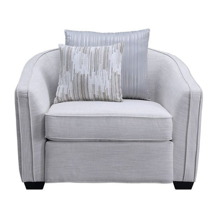 ACME LV00487 Mahler Ii Chair with 2 Pillow  1