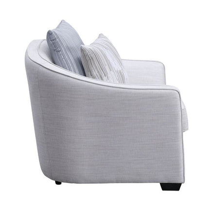 ACME LV00487 Mahler Ii Chair with 2 Pillow  2