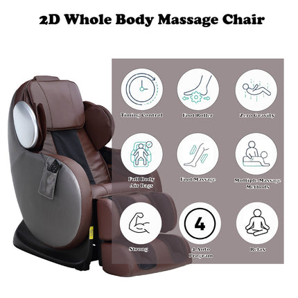ACME Pacari Massage Chair In Chocolate Color - LV00569  13