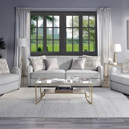 ACME LV00578 Mahler Sofa with 4 Pillow  5