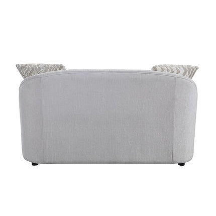 ACME LV00579 Mahler Loveseat with 4 Pillow  4