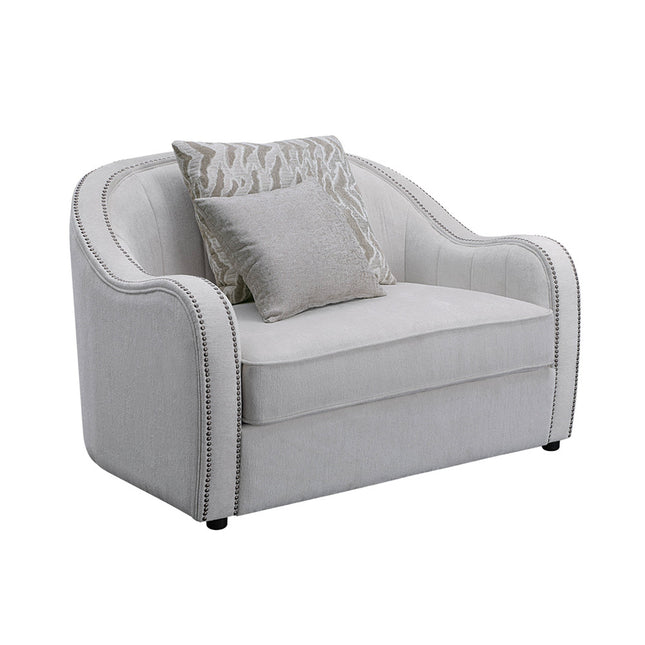 ACME LV00580 Mahler Chair with 2 Pillow  1