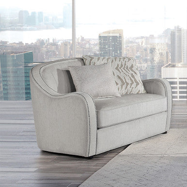 ACME LV00580 Mahler Chair with 2 Pillow ACME Furniture