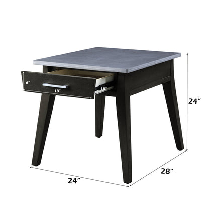 ACME LV00609 Zemocryss End Table  6