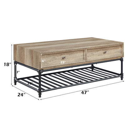 ACME LV00748 Brantley Coffee Table  7