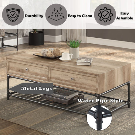 ACME LV00748 Brantley Coffee Table  8