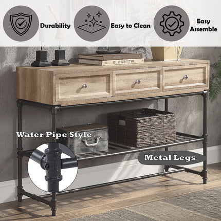 ACME LV00750 Brantley Sofa Table  7