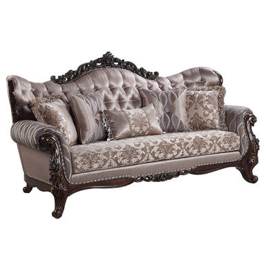 ACME LV00809 Benbek Sofa with 5 Pillows ACME Furniture