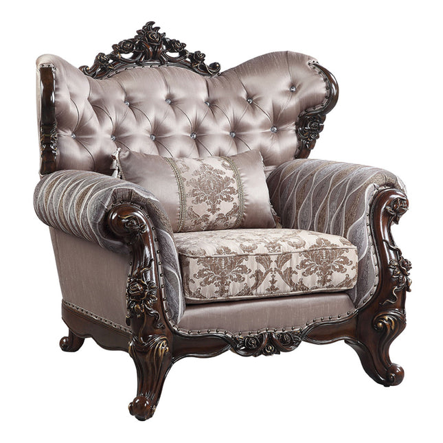 ACME LV00811 Benbek Chair with 1 Pillow  1
