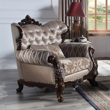 ACME LV00811 Benbek Chair with 1 Pillow ACME Furniture
