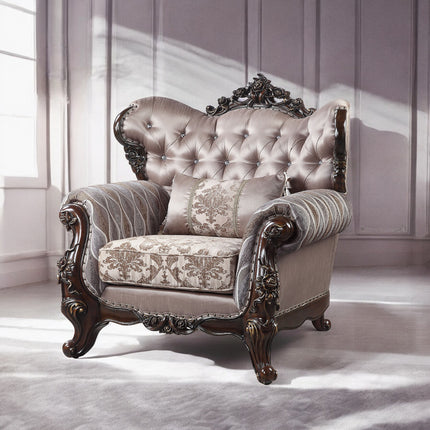 ACME LV00811 Benbek Chair with 1 Pillow  5