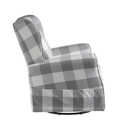 ACME LV00922 Patli Swivel Chair with Glider  3