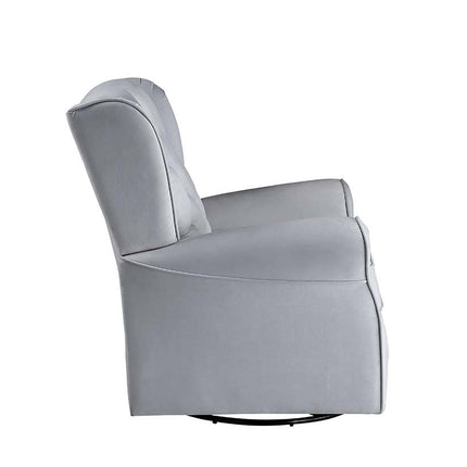 ACME LV00924 Zeger Swivel Chair with Glider  3