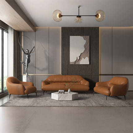 ACME LV00939 Leonia Brown Chair  5