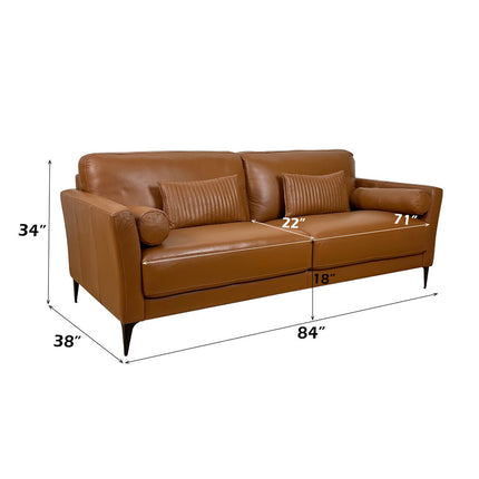 ACME LV00943 Tussio Sofa with 5 Pillows  3
