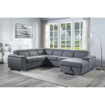 ACME LV00968 Hanley Sectional Sofa  4