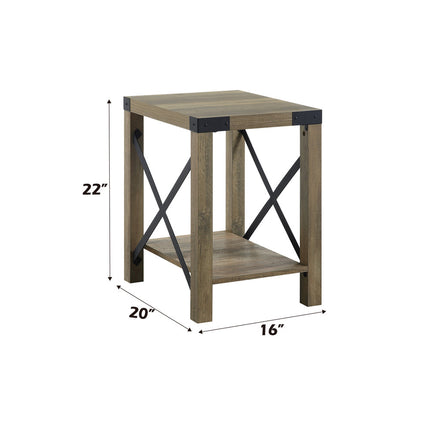 ACME LV01002 Abiram End Table  4