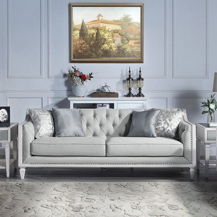 ACME LV01049 Katia Sofa with 4 Pillows