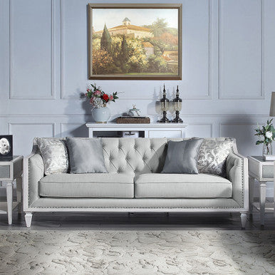 ACME LV01049 Katia Sofa with 4 Pillows ACME Furniture