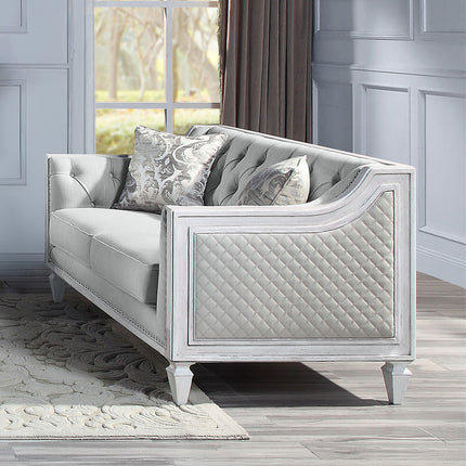 ACME LV01050 Katia Loveseat with 2 Pillows
