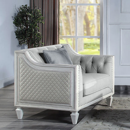 ACME LV01051 Katia Chair with 1 Pillow