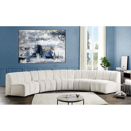 ACME LV01067 Felicia Beige Modular Chair  3