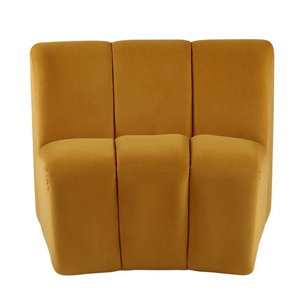ACME LV01068 Felicia Yellow Modular Chair  1