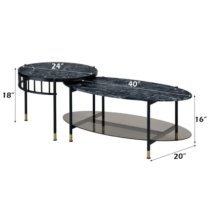 ACME LV01088 Silas Nesting Coffee Table  4