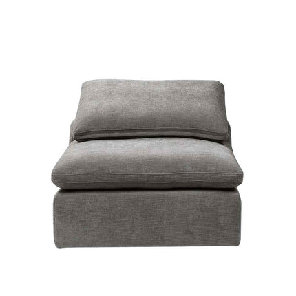ACME LV01103 Naveen Gray Modular Armless Chair  1