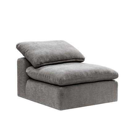 ACME LV01103 Naveen Gray Modular Armless Chair