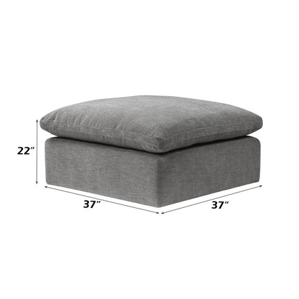 ACME LV01105 Naveen Gray Modular Ottoman  2