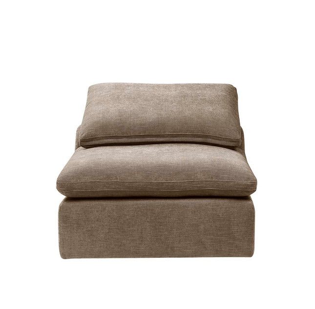 ACME LV01106 Naveen Beige Modular Armless Chair  1