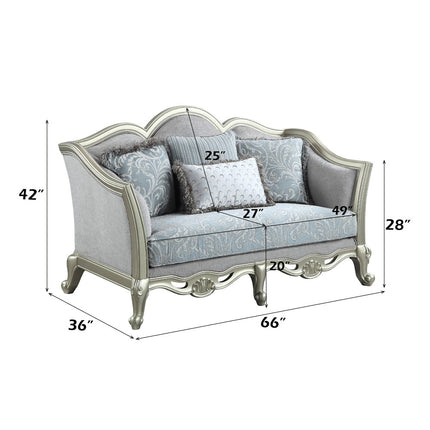 ACME LV01118 Qunsia Loveseat  4