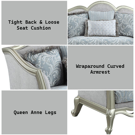 ACME LV01118 Qunsia Loveseat  5