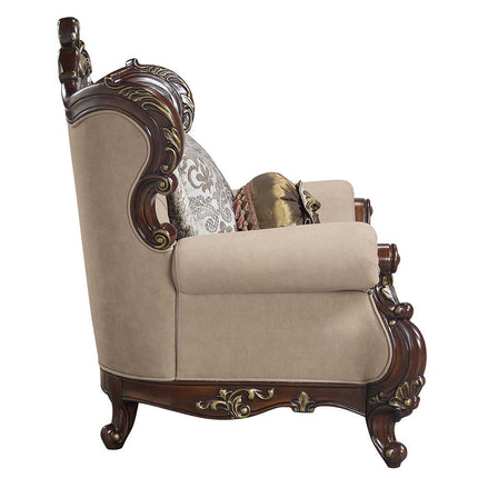 ACME LV01122 Ragnar Sofa with 7 Pillows  2