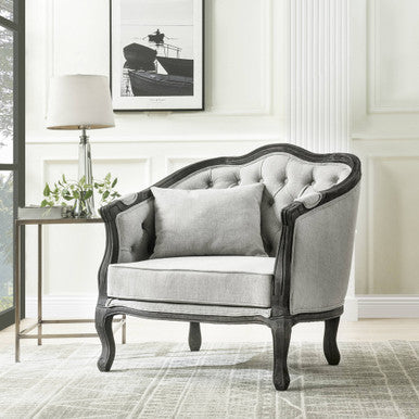ACME LV01129 Samael Chair with 2 Pillows ACME Furniture
