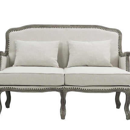 ACME LV01131 Tania Loveseat with 2 Pillows  1