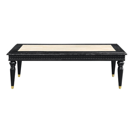 ACME LV01158 Tayden Coffee Table with Marble Top  2
