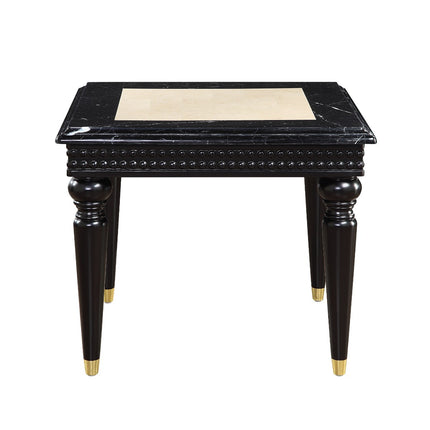 ACME LV01159 Tayden End Table with Marble Top  2